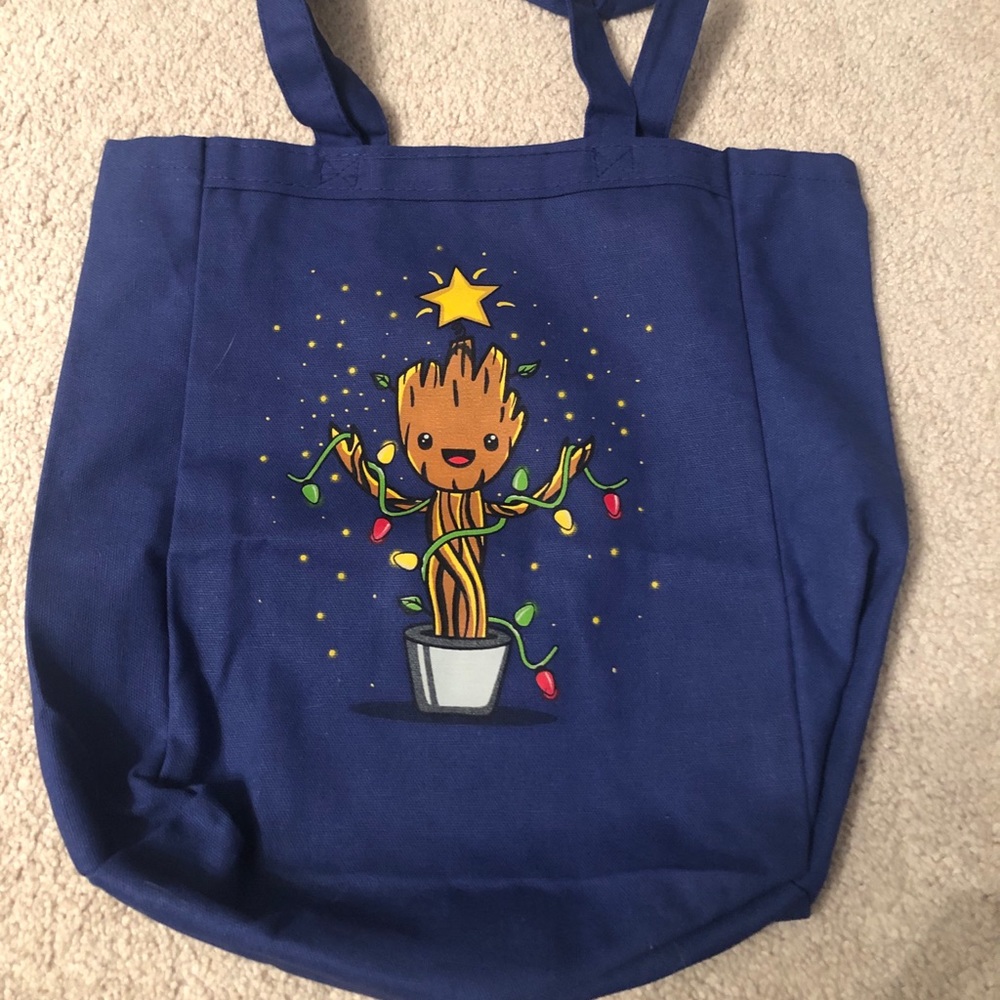 NWOT Groot canvas bag
